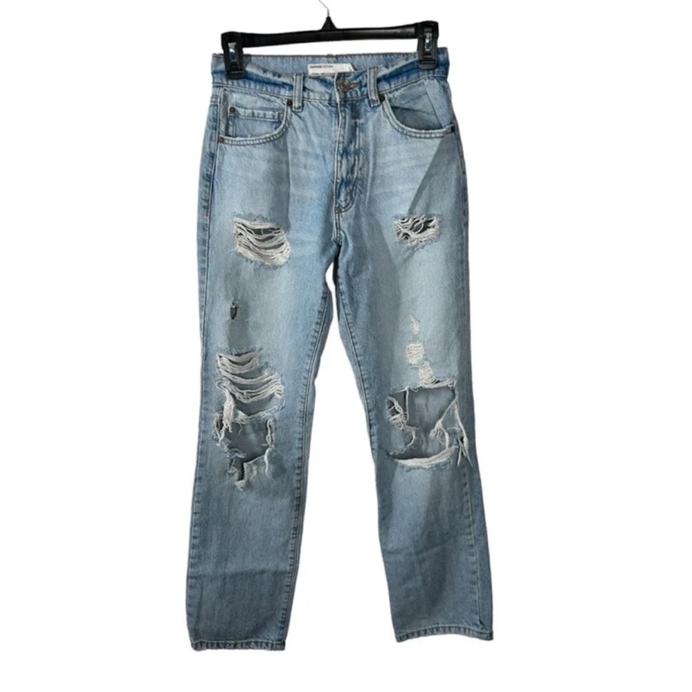 Garage Women's Light Blue Straight Leg Jeans
